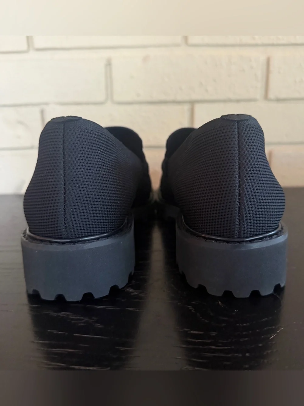 NEW Vivaia Francesca Women's Round-Toe Platform Chunky Heel Loafers 38.5 US 7.5